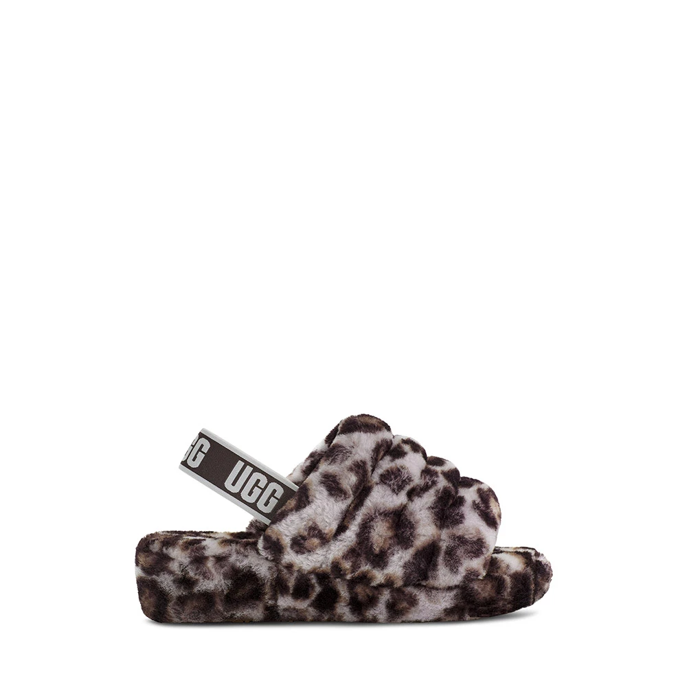 Women's Ugg(r) Fluff Yeah Slide Panther Print 4 Women's Ugg(r) Fluff Yeah Slide Panther Print - Image 2