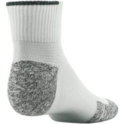 Men's Under Armour Armourdry Run Cushion Quarter 3 Pack -Shoe Promotion Store 1377902 001 6 040623031104