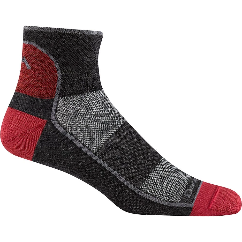 Men's Darn Tough Vermont 1715 1/4 Sock Lightweight Cush 6 Men's Darn Tough Vermont 1715 1/4 Sock Lightweight Cush - Image 4