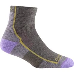 Women's Darn Tough Vermont Hiker 1/4 Sock Midweight Cush -Shoe Promotion Store 1958TAUPE 052522090622