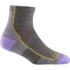 Women's Darn Tough Vermont Hiker 1/4 Sock Midweight Cush -Shoe Promotion Store 1958TAUPE 052522090623 1