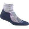 Women's Darn Tough Vermont Light Hiker Lightweight Cushion 1/4 Sock -Shoe Promotion Store 1987COSMICPURPLE 102622231952