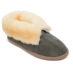 Women's Minnetonka Sheepskin Ankle Boot -Shoe Promotion Store 3355
