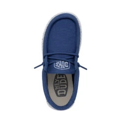 Kids Hey Dude Wally Youth Slub Canvas 9 Kids Hey Dude Wally Youth Slub Canvas -Shoe Promotion Store 40044 428 8 021523170143