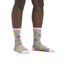 Women's Darn Tough Vermont Umbrellas Crew Lt -Shoe Promotion Store 6053GRAY 8 2