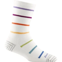 Women's Darn Tough Vermont Offline Crew -Shoe Promotion Store 6075WHITE 2