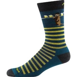 Men's Darn Tough Vermont Wild Life Crew Lightweight Cushion -Shoe Promotion Store 6096DKTEAL 3 040323202605