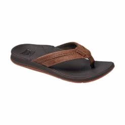 Men's Reef Leather Ortho Coast -Shoe Promotion Store RF0A3YKRBRO 8